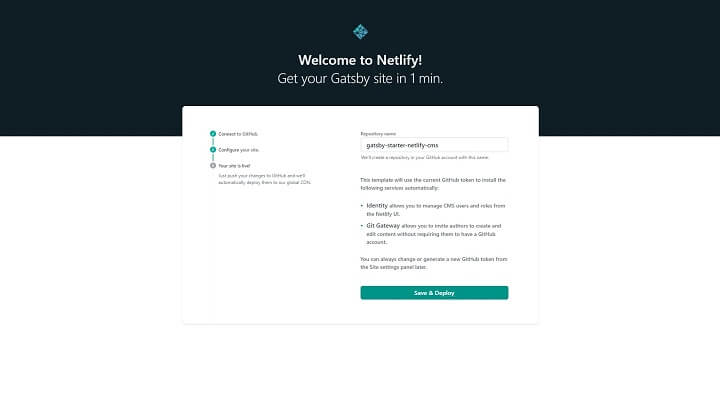 Netlify CMS Template